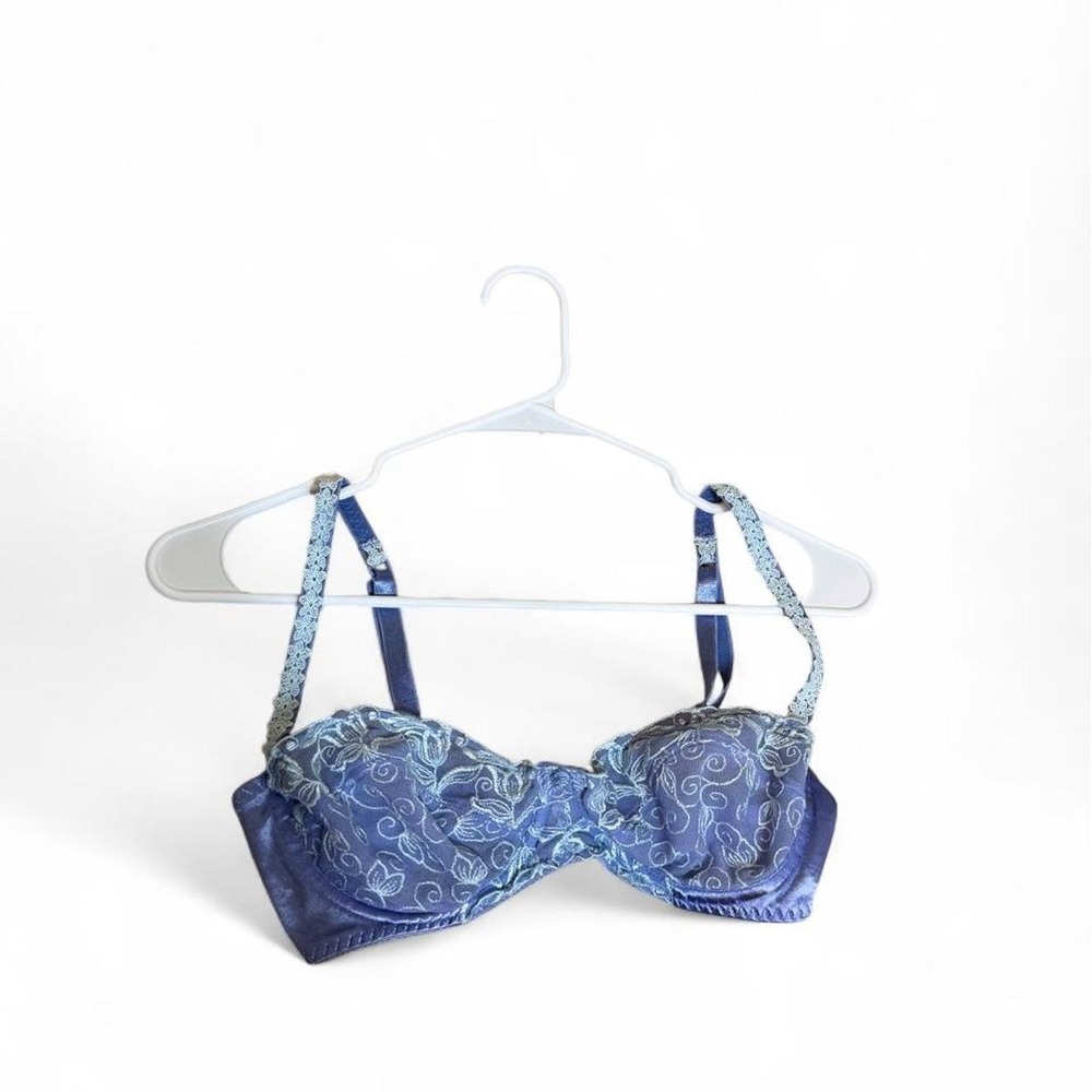 Coquette Blue Lace Bra